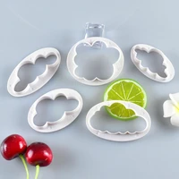 5pcsset cloud shaped cookie cutter mold fondant cake decorating paste cutter sugarcraft tool baking plunger cookie t3s9