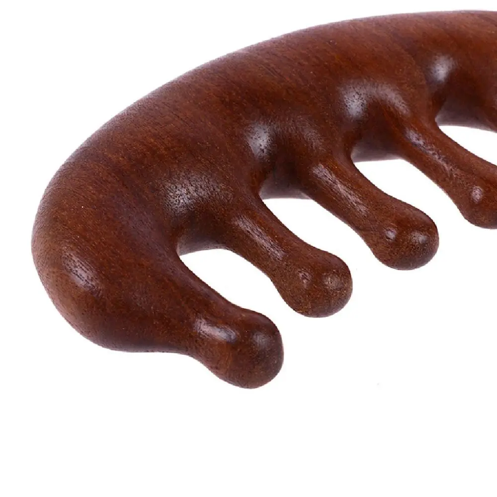 Удобная массажная расческа с широкими зубьями антистатический массажер для кожи