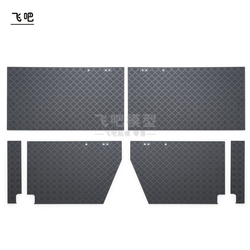 Металлическая Броня украшения для 1/10 RC Гусеничный автомобиль осевой SCX10 III AX103007