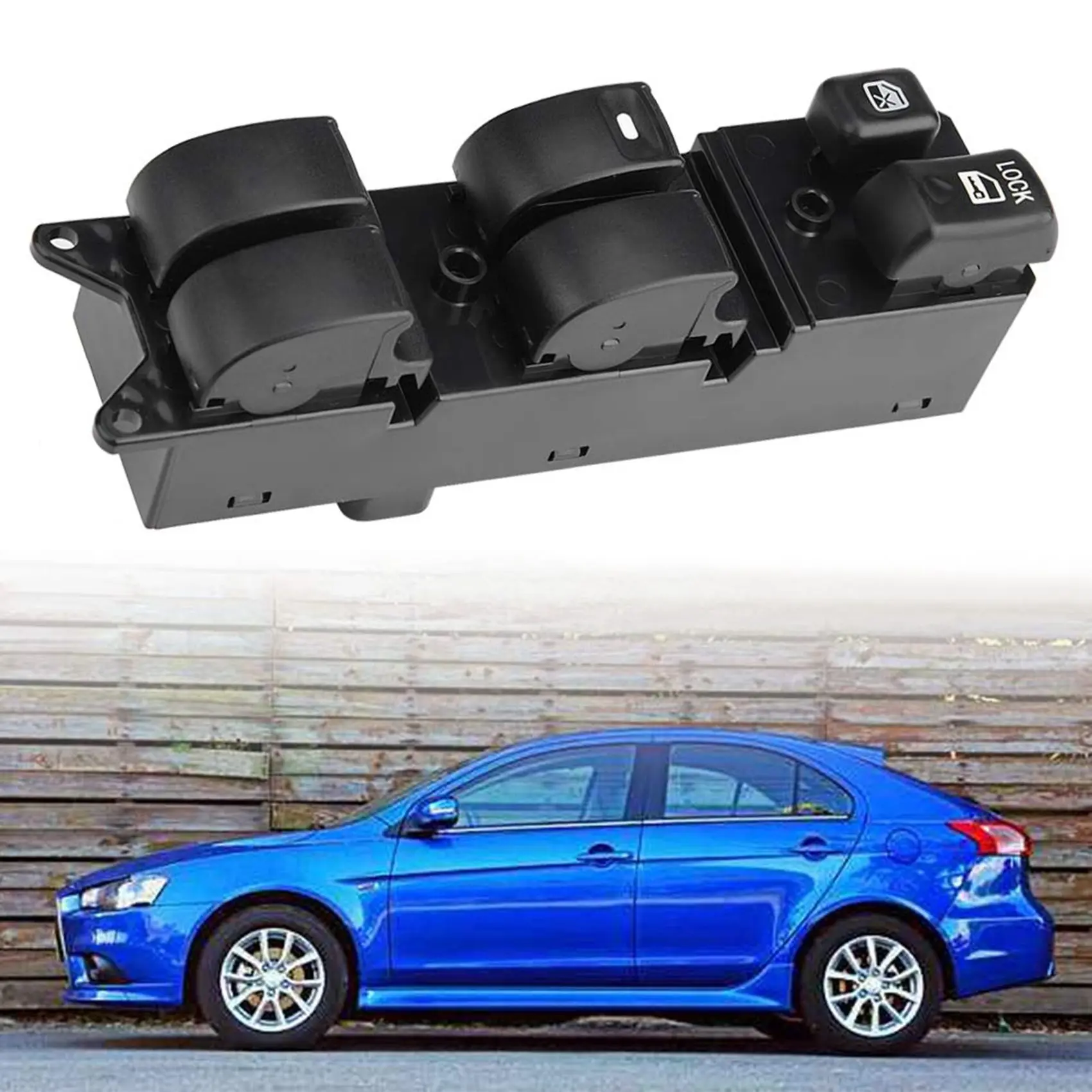 Автомобильный Электрический переключатель дверного замка MR587943 для Mitsubishi Galant Lancer