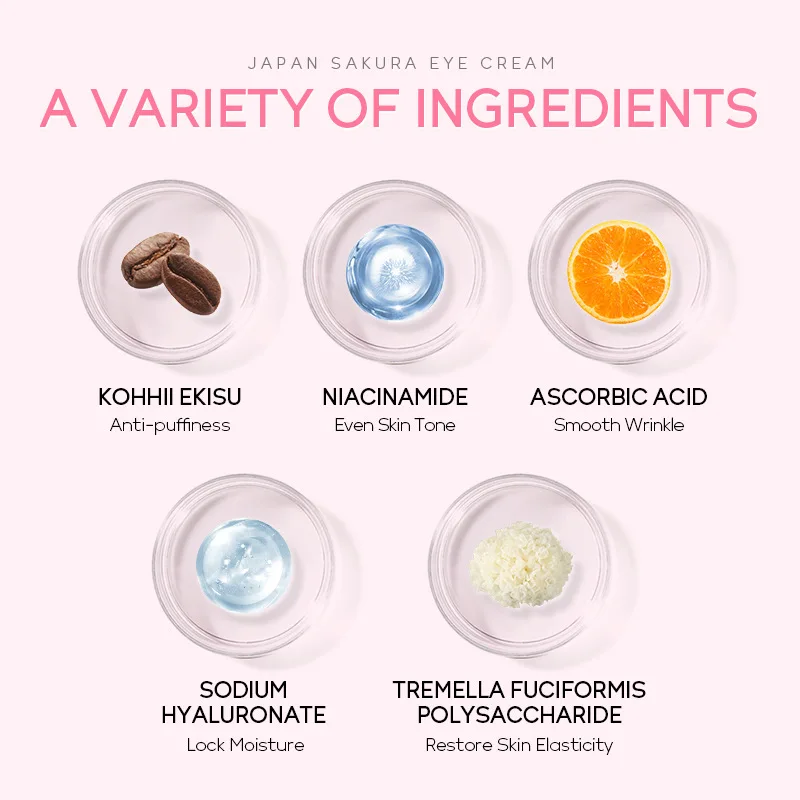 15 г30 мл LAIKOU Sakura крем для глаз освежающая осветляющая увлажняющая сыворотка питает мешки под глазами (art.: 3920ce5352c64) - 3920ce5352c64