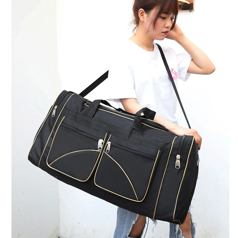 Large Gym Sports Fitness Bag for Man Male Suitcase Travel Big Luggage Handbag Duffel Military Tactical Men'S Shoulder Train Bag