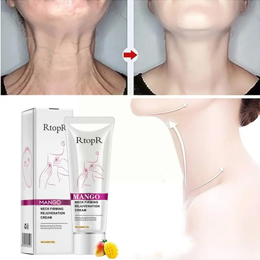 Rtopr Neck Firming Cream Anti Firming Skin Whitening Chin Beauty Care Moisturizing Neck Reduce Double Serum Neck F8u9