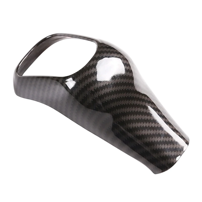 

Car Carbon Fiber Look Gear Shift Knob Cover Sticker Trim for TOYOTA- 2014-2021 Accessories
