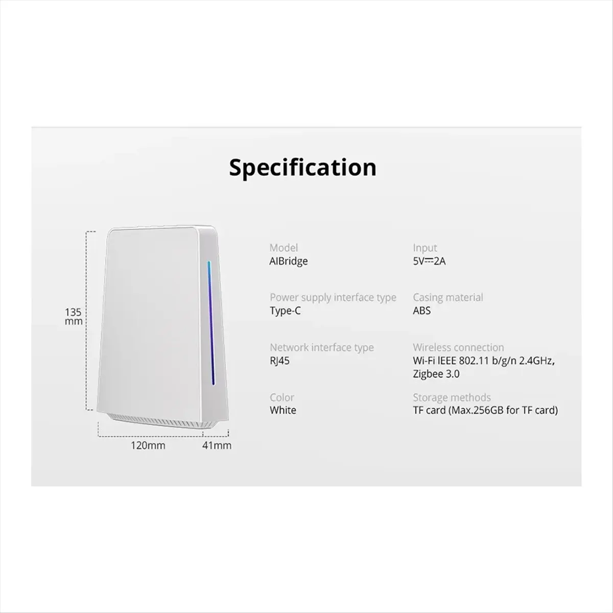 Фото IHost Smart Home Hub AIBridge Zigbee 3.0 Gateway Matter Private Local Server для Wi-Fi LAN устройств (4 ГБ) - A09I №4