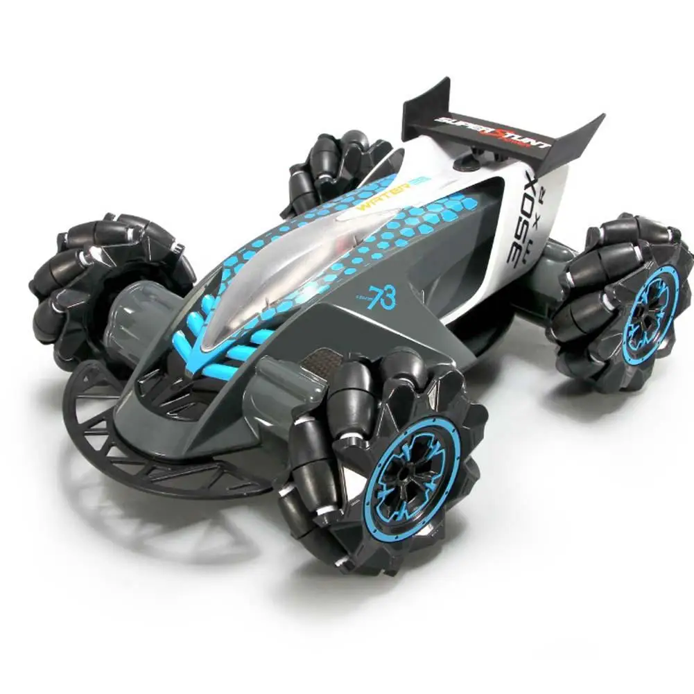 Enlarge 1:14 2.4G RC Stunt Car Gesture Sensing Spray Drift Car 4WD 8CH High Speed With Light Music Play Time 20 Minutes