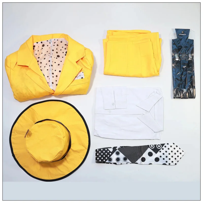 Костюм для косплея Джим карри из фильма The Mask