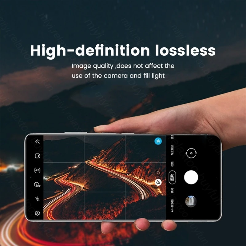 1-3 шт. 3D изогнутое закаленное стекло Защита для камеры Huawei Pura 70 Фото чехол