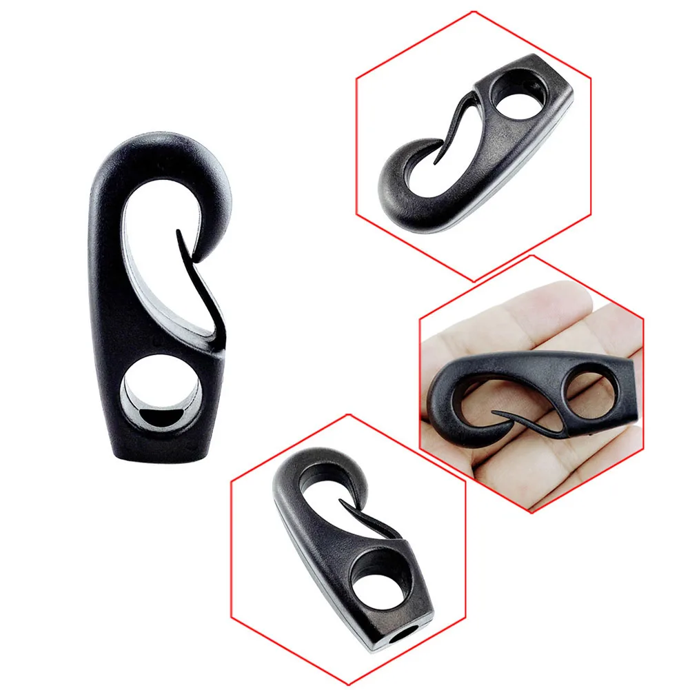 

1111111111Kayak Deck Rigging Kit 1.5m Bungee Cord Ends Hooks Fishing D-Ring Round Guides Accessories