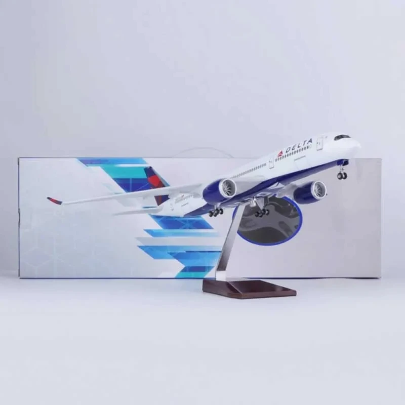 Модель самолета A350 Delta Airline масштаб 1:142 47 см