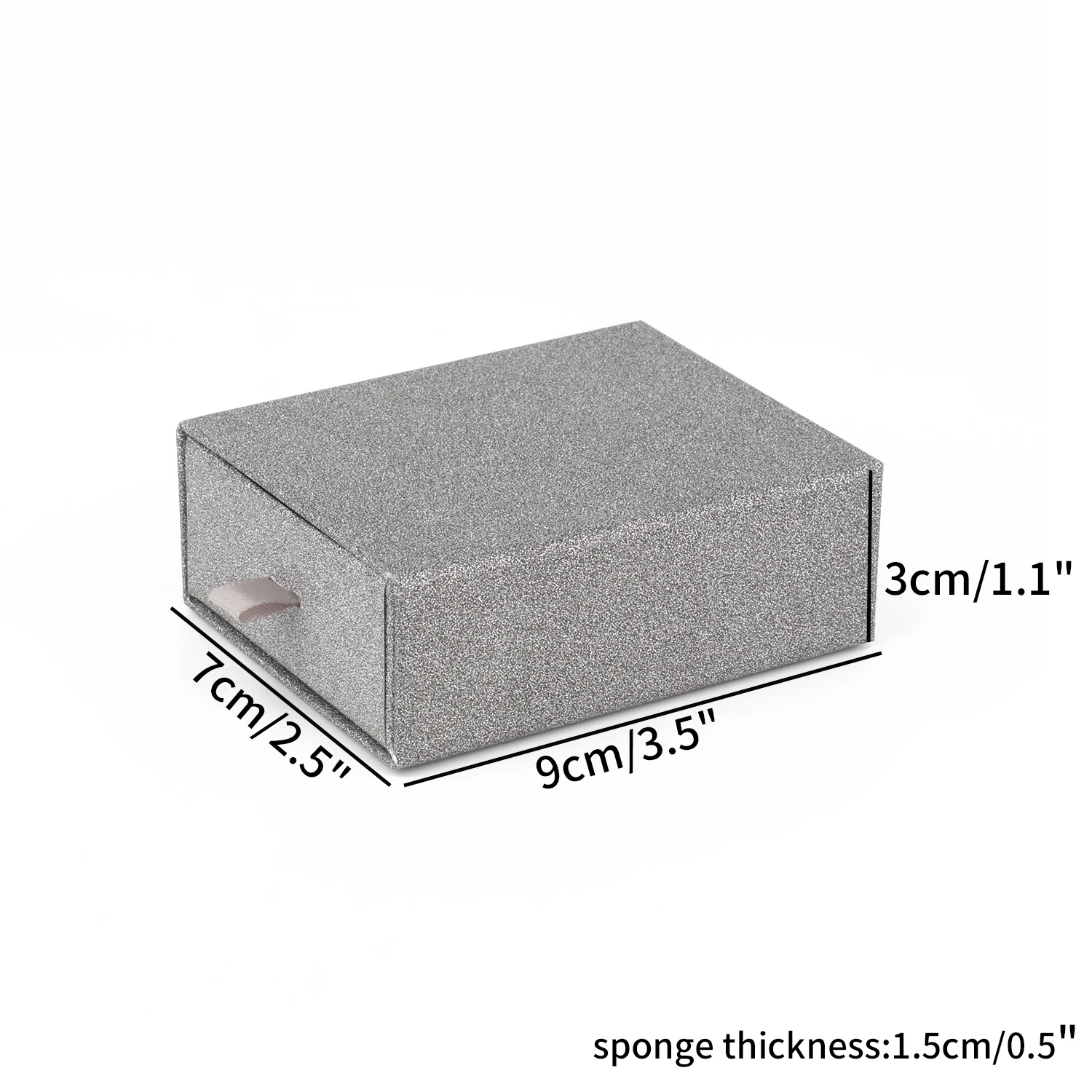 

1 шт., коробка для упаковки колец, серег, ожерелий, браслетов