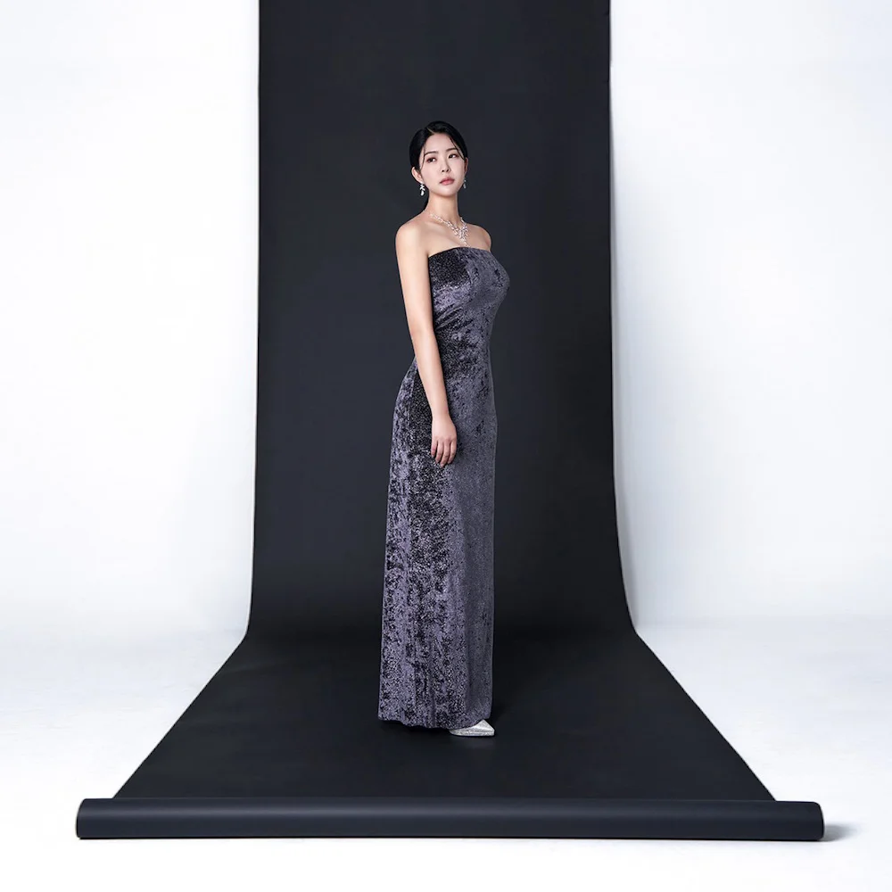 

CERMAE Satin Mermaid Strapless Ruffle Populer Prom Gown Floor-Length Evening Formal Elegant Party Dress for Women 2023