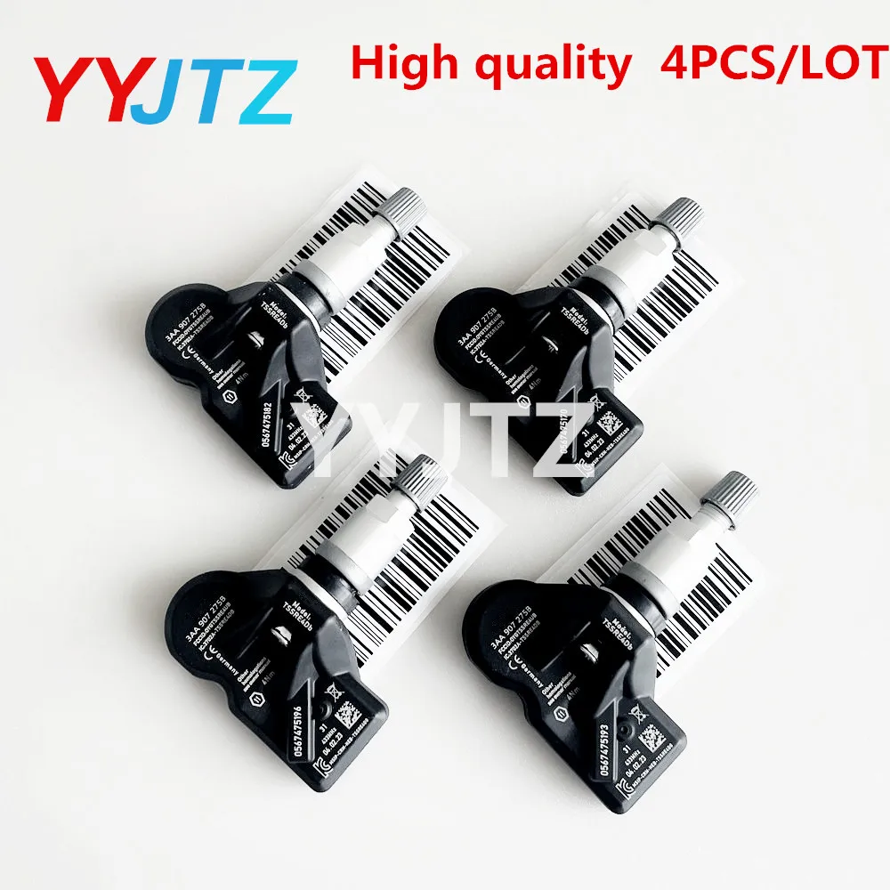 

Датчик давления в шинах 3AA907275, 4 шт., для VW Tiguan, VW CC, Passat CC, датчик TPMS 433 МГц, 3AA907275B, 3AA907275D