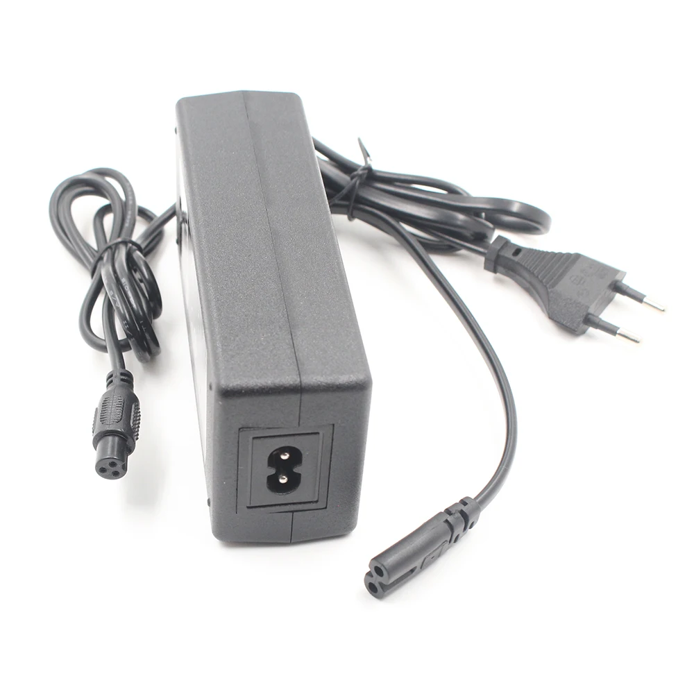 

54.6V 2A Li ion Battery charger for 48V 13S li-ion Battery DC Socket/connector charger GX12 3P