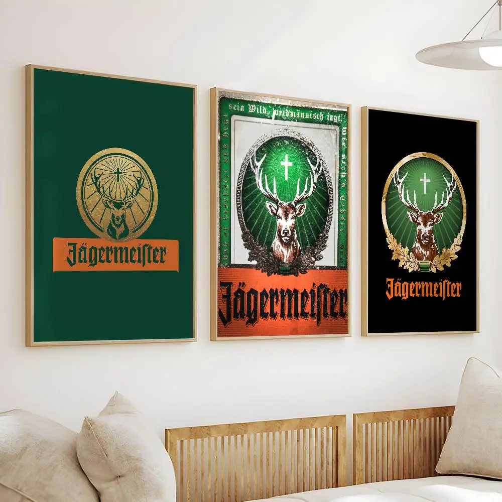 Фото J-Jagermeister аниме постер высокое качество печать водостойкая настенная художественная наклейка для бара гостиная Декор подарок №3
