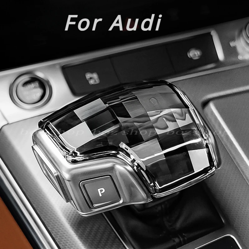 Автомобильная прозрачная ручка переключения передач крышка комплект для