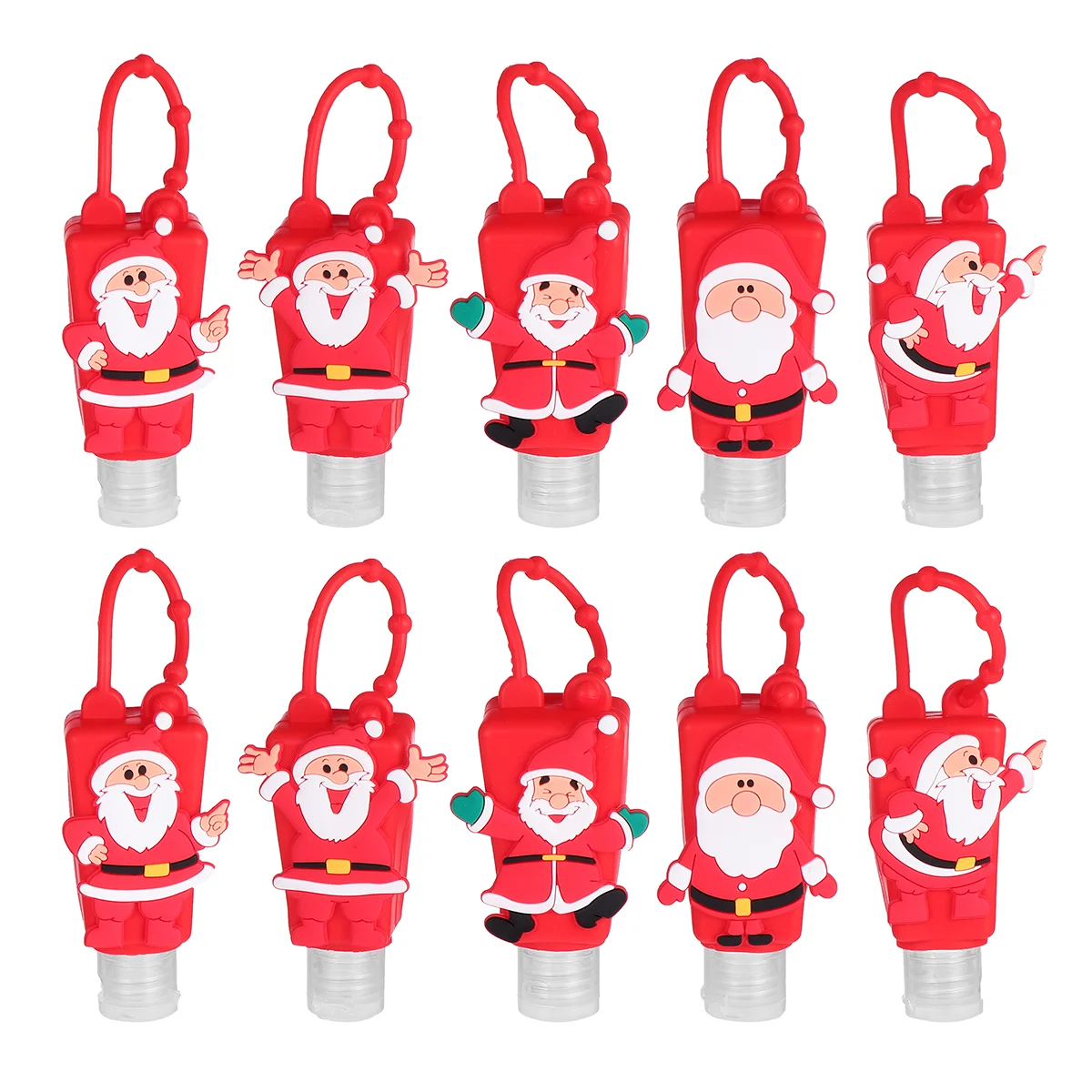 

Leak Proof Travel Bottles Silicone Case Container Key Chain Child