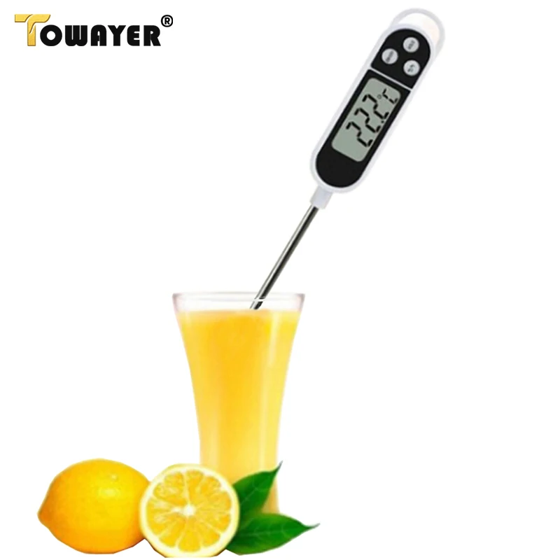 

Кухонный Термометр TP300, электронный прибор для измерения температуры еды, для мяса, воды, молока, барбекю, духовки