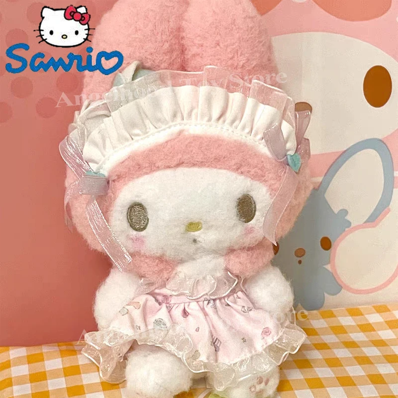 

Оригинальная плюшевая кукла Sanrio сестры хлебобулочные серии My Melody Biaino кукла мягкая плюшевая игрушка кулон кавайные подарки на день рождения и Рождество