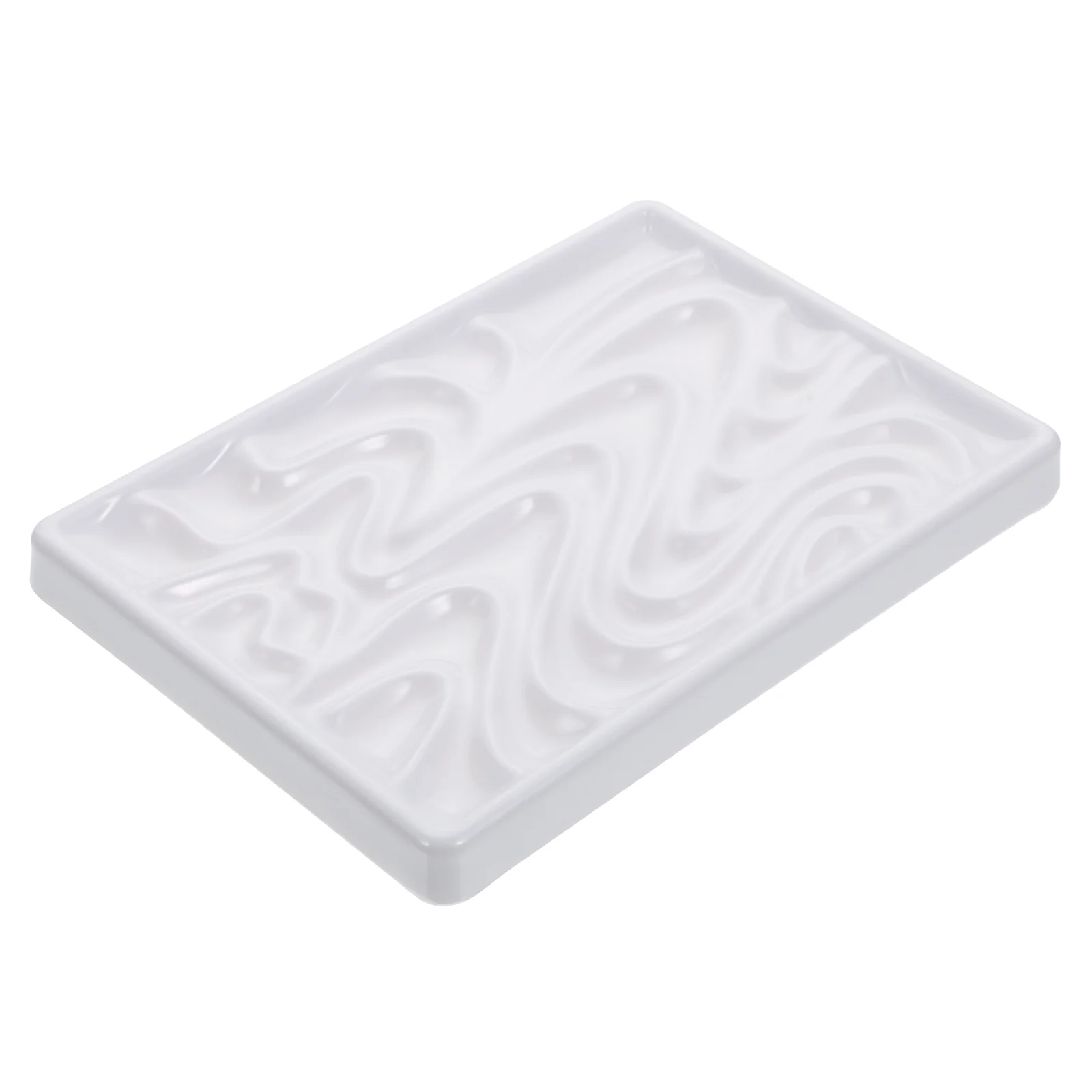 

Волнистая палитра, разноцветная Палитра с отверстиями, картина маслом, доска для рисования, искусственная гуашь, палитра канцелярских принадлежностей для студентов