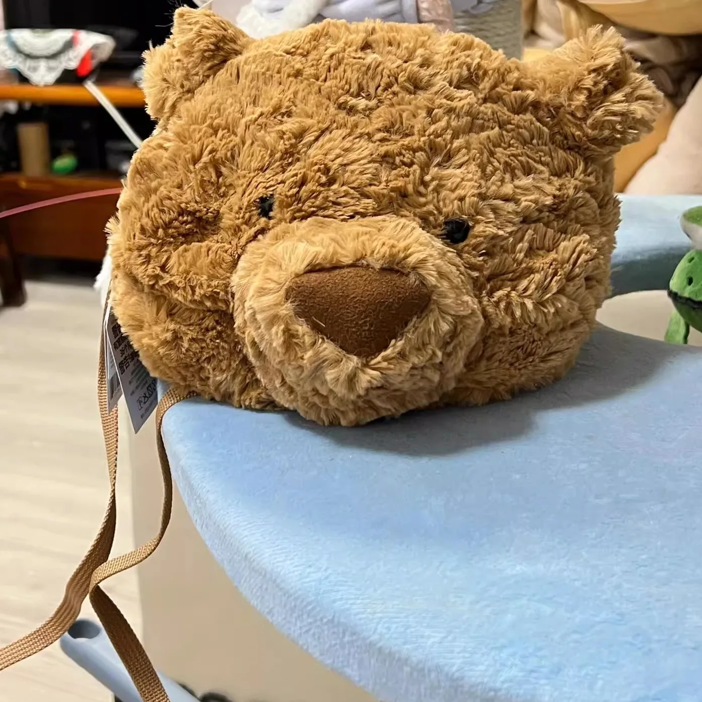 Подходит для mini12 Jellycat сумка хранения камеры с головой медведя брелоков