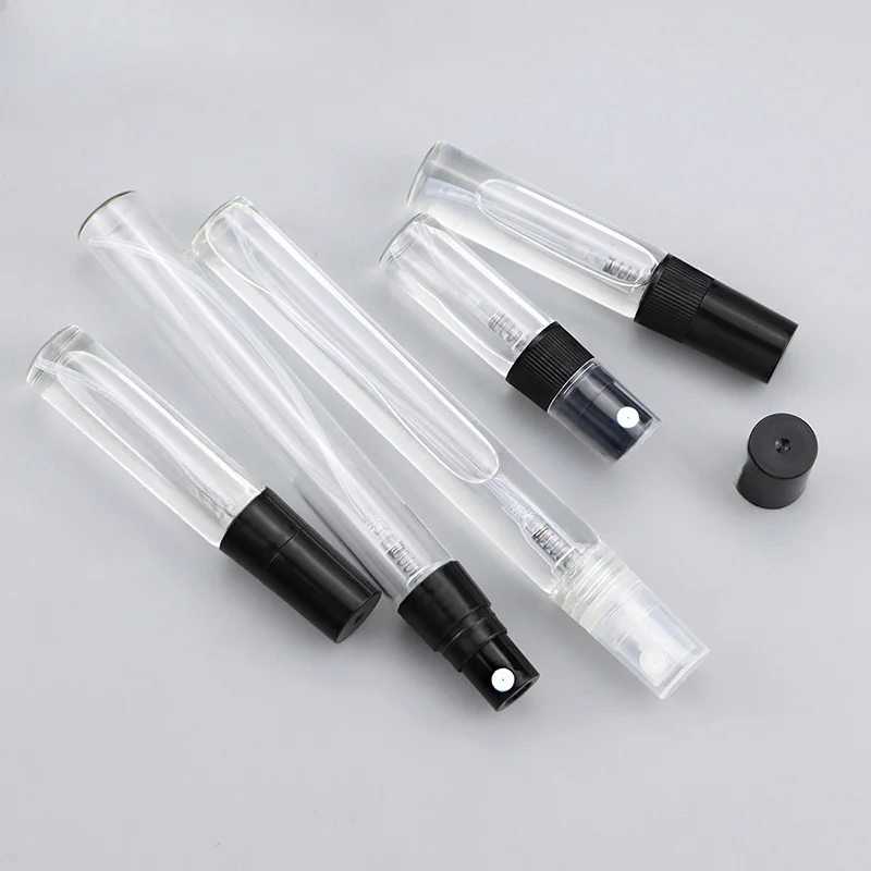 10 шт. прозрачная стеклянная бутылка для духов 2 мл/3 мл/5 мл