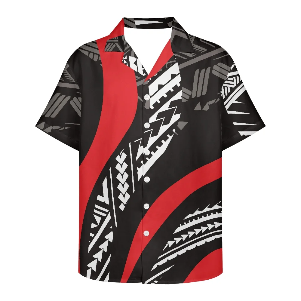 Мужская неоновая рубашка с коротким рукавом на пуговицах |