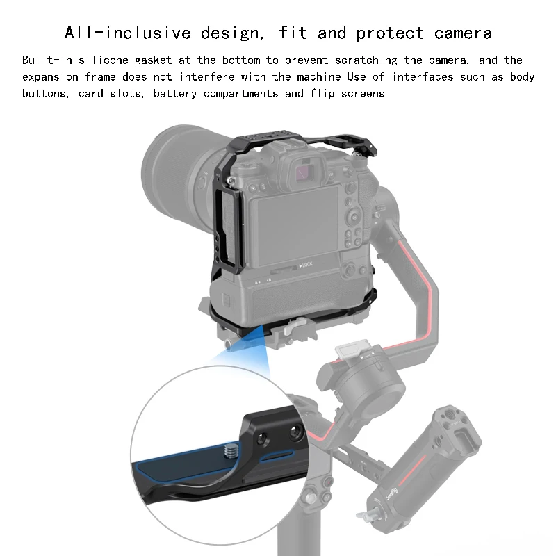 Клетка для кролика SmallRig Z63 NikonZ 6II/Z 7II Расширительная рама совместимая с MB-B11