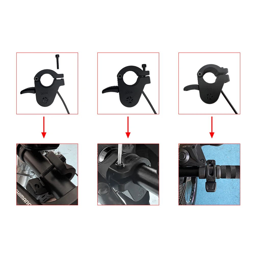 

Ebike Electric Bicycle 300X Thumb Throttle Waterproof Plug Right/Left For Bafang Electric Bicycle Accelerator For Cycling