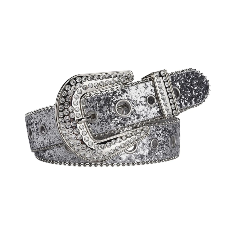 

L93F Summer Spring Waist Belts for Adult Pin Buckle Belt for Jeans Skirt
