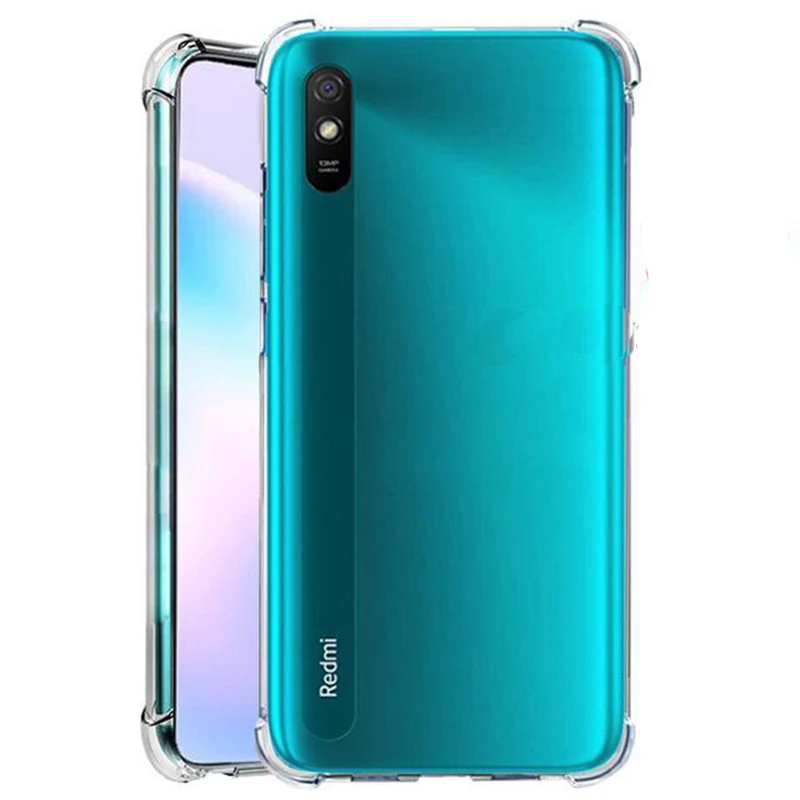 

Shockproof Airbag TPU Case for Xiaomi Redmi 9C Clear Transparent Covers for Xiomi Redmi 9 9A Silicone TPU Case Xaomi Redmi9
