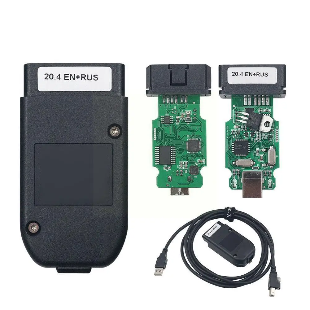 

Диагностический сканер Obd2 Vag Com 20.4 Интерфейс Hex V2 Vagcom для VW AUDI Skoda Seat ATMEGA162 + 16V8 + FT232RQ U0L0