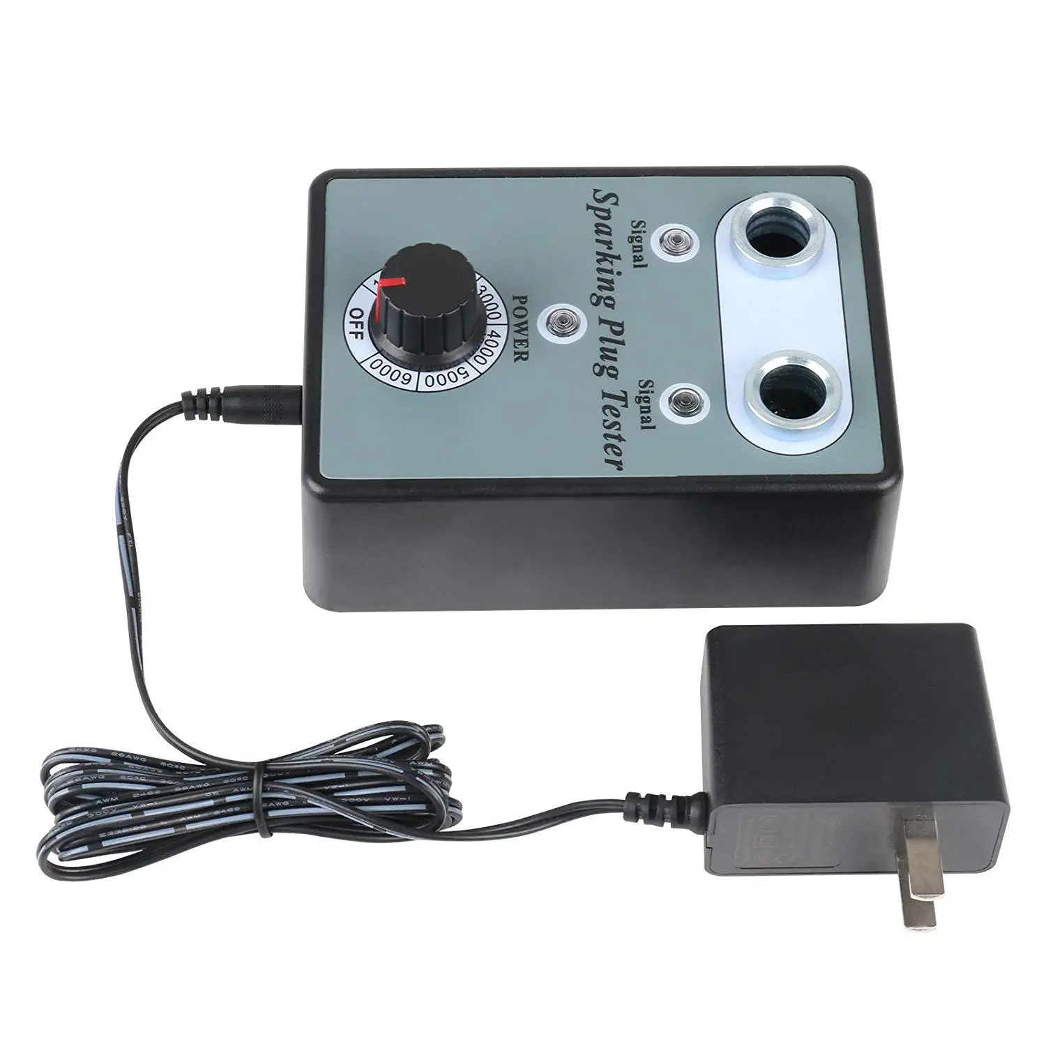 

Car Spark Plug Jump Fire Tester Double Hole Spark Plug Tester