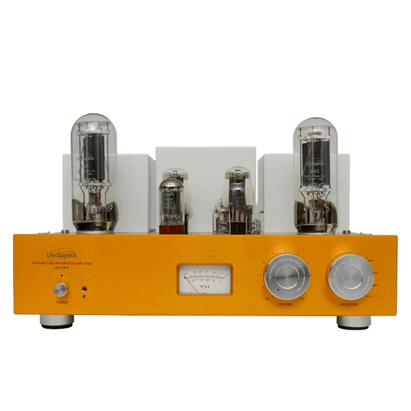K-018 Line Magnetic LM-518IA Tube Amplifier Integrated Amplifier 8452 Class A Single-ended Tube Amplifier 22W2