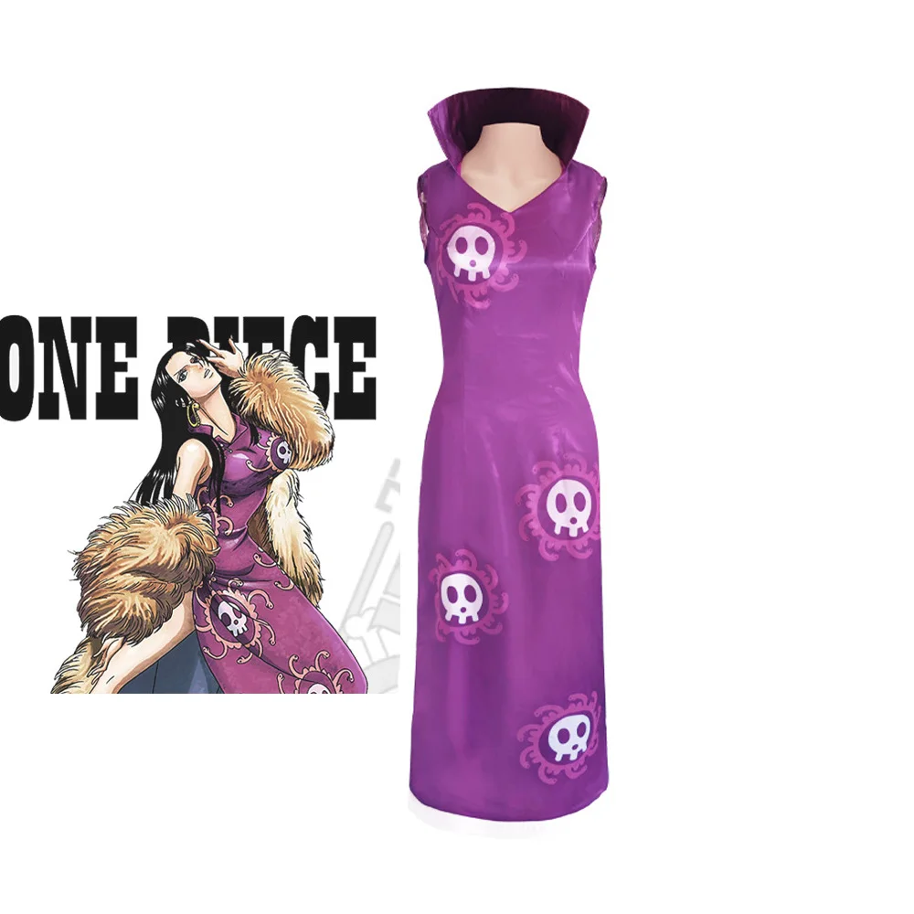 

Anime One Piece Cosplay Boa Hancock Women Costume