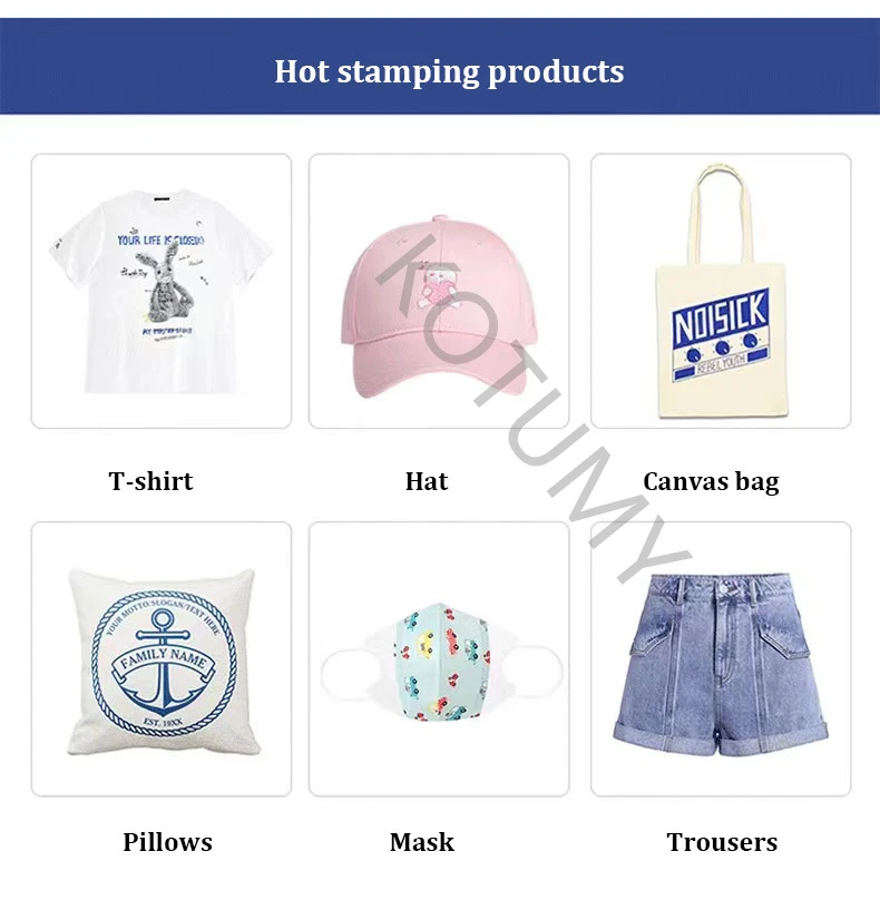 Термопресс Этикетка Термотрансферная печатная машина Логотип Принтер горячей