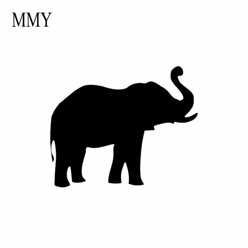 Забавная виниловая наклейка Слон 6 дюймов | Автомобили и мотоциклы