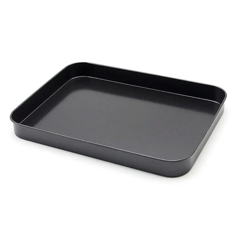 

Rectangular Non-stick Bread Cake Baking Tray Baking Tray Oven Rectangular Black Baking Tray Diy Baking
