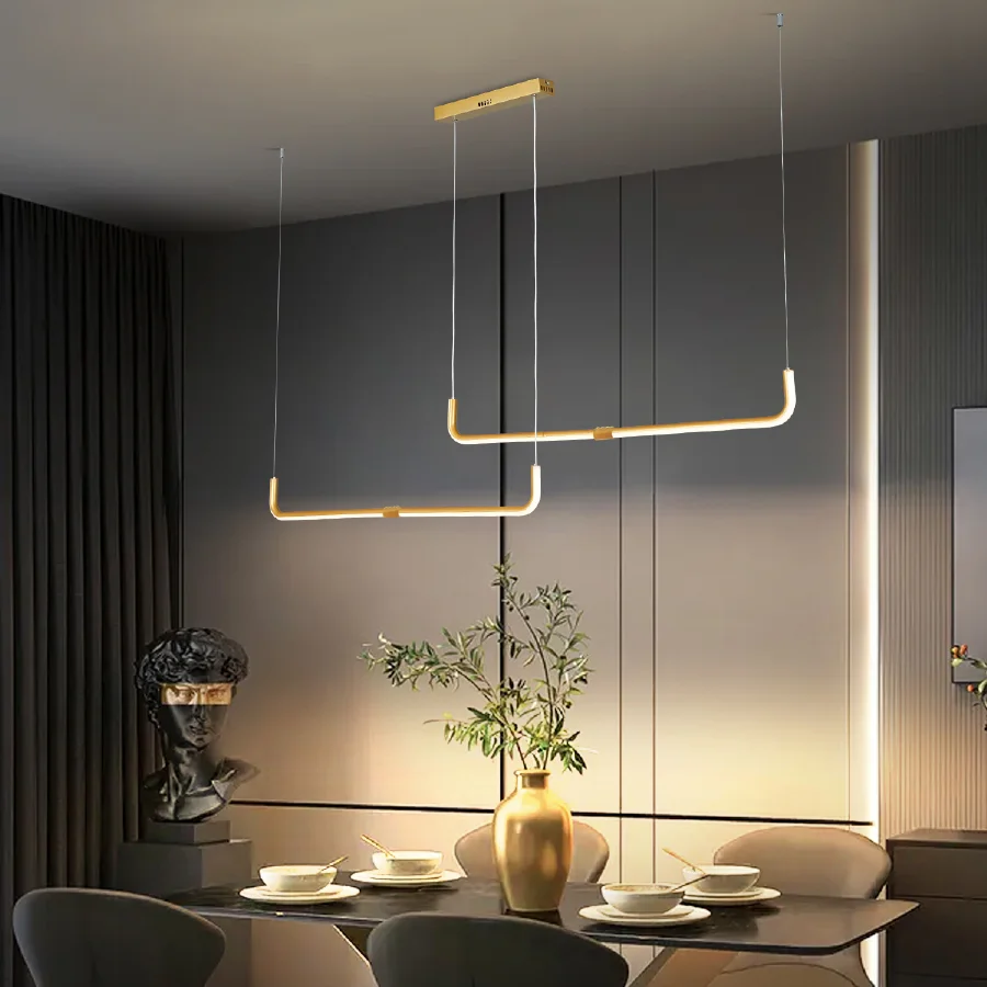 

Modern Minimalist Led Pendant Lights Lamp with Remote Control Dining Living Room Kitchen Room Pendant Lamp Accesories Fixture