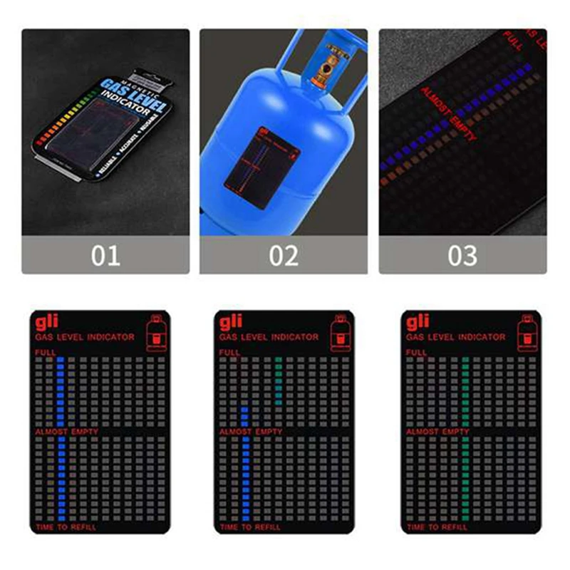 AU05 -5 шт. магнитный индикатор уровня бензобака пропан топливо Магнитный