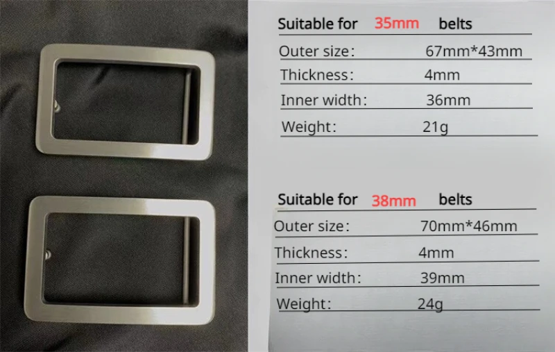 Рисунок 6 - Мужской кожаный ремень 35/38 мм