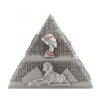 retro ashtray egyptian pharaoh pyramid shape ashtray home desktop decoration innovation gift home diy casting crafts