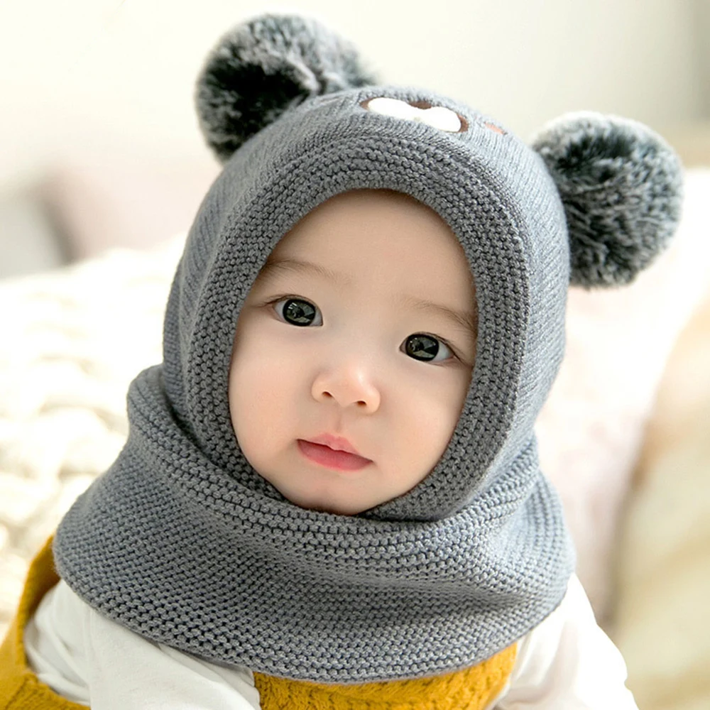 

Baby Winter Cartoon Hat High Elasticity & Warmth Retention Winter Hat Perfect Gift for Christmas New Year PR Sale