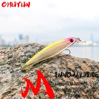 fake lure 110mm crankbaits fishing lifelike minnow artificial bait productive when trolling lure accessories pesca