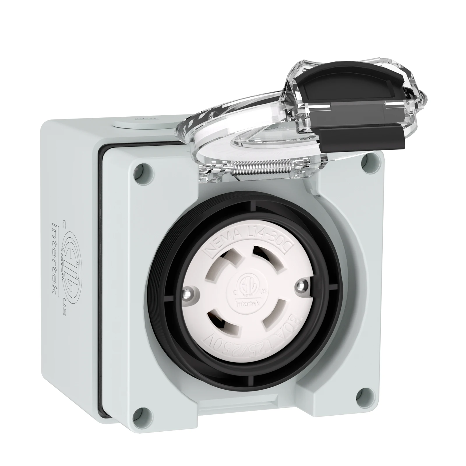 APIELE US/American 30Amp 125/250 вольт Nema L14-30C Box генератор гнездовой разъем открытый