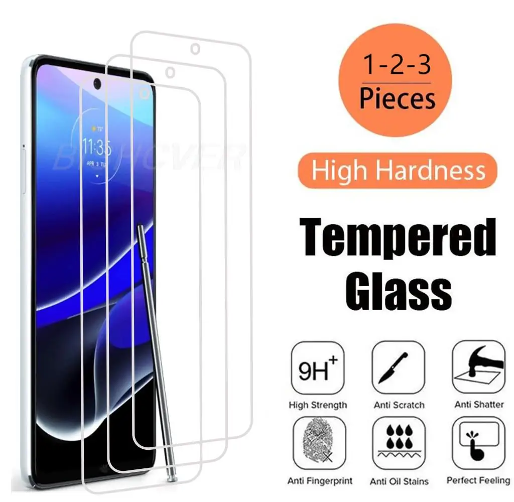 

Для Motorola Moto G Stylus 5G 2022 6,8 "защитное закаленное стекло для Moto G Stylus 5G 2022 Защитная пленка для экрана телефона