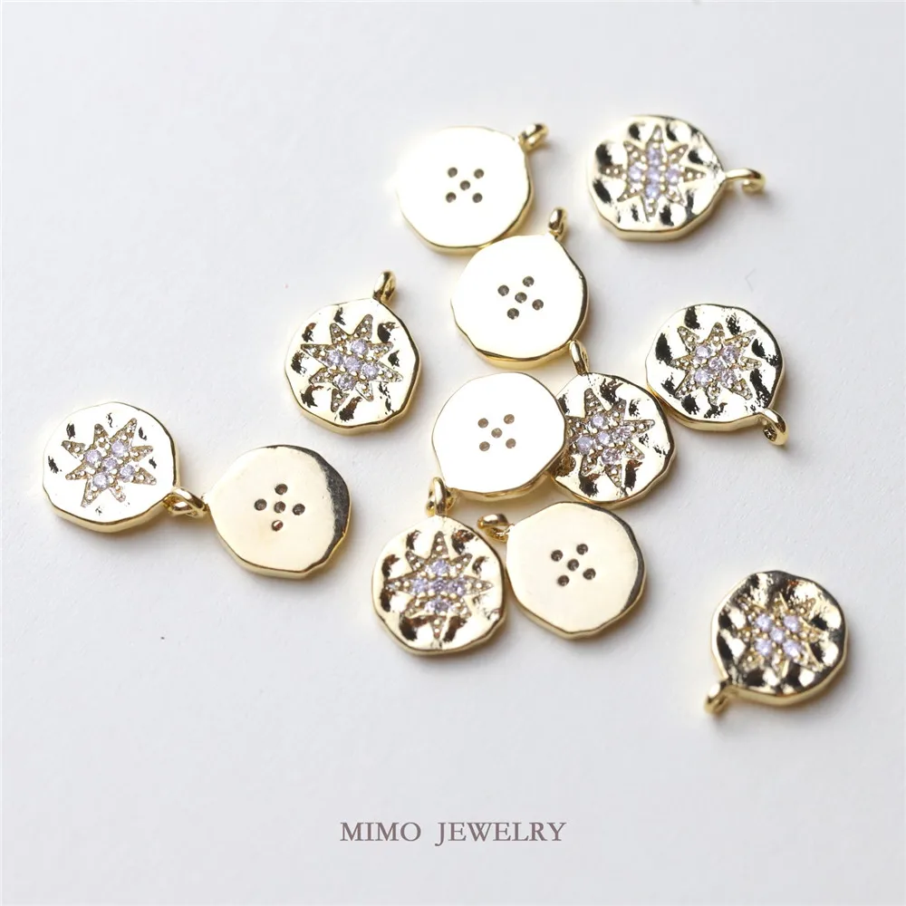 Позолоченная нестандартная вогнутая и выпуклая поверхность круглая