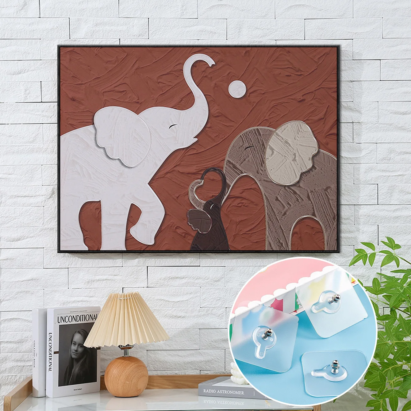 Высокопрочные настенные крючки 10 шт. простая установка идеально подходят для