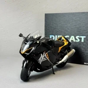 (Подарочный набор) Моделирование 1:9 Suzuki Hayabusa 2022 GSX-100 из натурального сплава модель