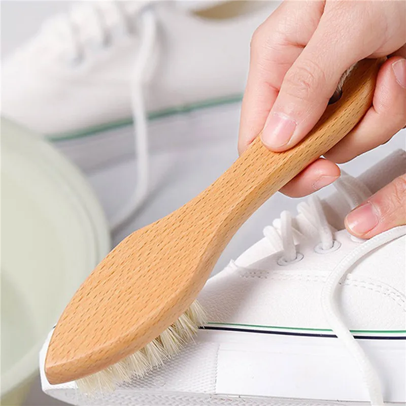 

Кожаная обувь, искусственный инструмент, щетка для обуви с щетиной, щетка для мягкой чистки волос, щетка для одежды, простая многофункционал...